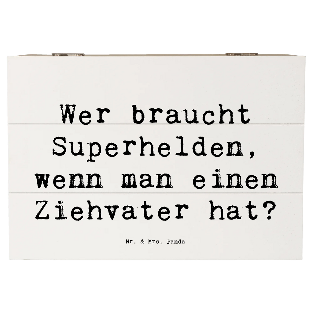 Holzkiste Spruch Ziehvater Held Holzkiste, Kiste, Schatzkiste, Truhe, Schatulle, XXL, Erinnerungsbox, Erinnerungskiste, Dekokiste, Aufbewahrungsbox, Geschenkbox, Geschenkdose, Familie, Vatertag, Muttertag, Bruder, Schwester, Mama, Papa, Oma, Opa