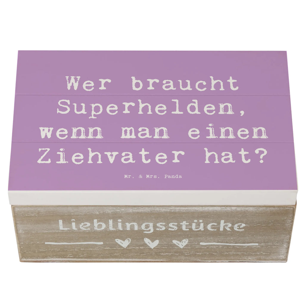 Holzkiste Spruch Ziehvater Held Holzkiste, Kiste, Schatzkiste, Truhe, Schatulle, XXL, Erinnerungsbox, Erinnerungskiste, Dekokiste, Aufbewahrungsbox, Geschenkbox, Geschenkdose, Familie, Vatertag, Muttertag, Bruder, Schwester, Mama, Papa, Oma, Opa