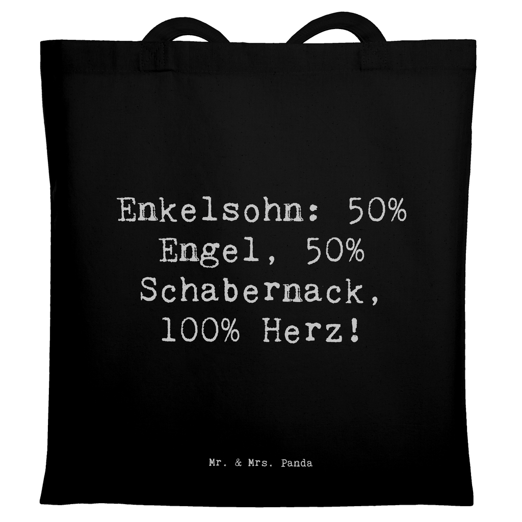 Tragetasche Spruch Enkelsohn Herz Beuteltasche, Beutel, Einkaufstasche, Jutebeutel, Stoffbeutel, Tasche, Shopper, Umhängetasche, Strandtasche, Schultertasche, Stofftasche, Tragetasche, Badetasche, Jutetasche, Einkaufstüte, Laptoptasche, Familie, Vatertag, Muttertag, Bruder, Schwester, Mama, Papa, Oma, Opa