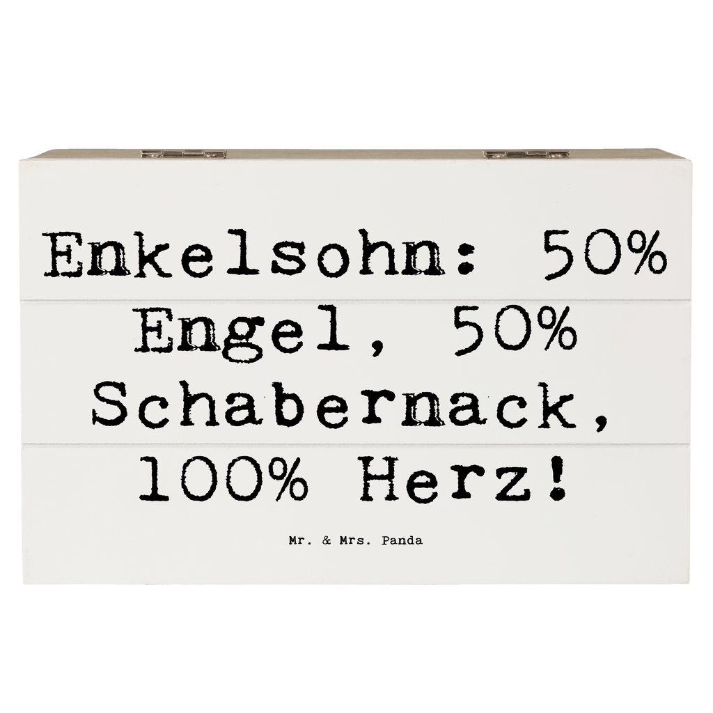 Holzkiste Spruch Enkelsohn Herz Holzkiste, Kiste, Schatzkiste, Truhe, Schatulle, XXL, Erinnerungsbox, Erinnerungskiste, Dekokiste, Aufbewahrungsbox, Geschenkbox, Geschenkdose, Familie, Vatertag, Muttertag, Bruder, Schwester, Mama, Papa, Oma, Opa