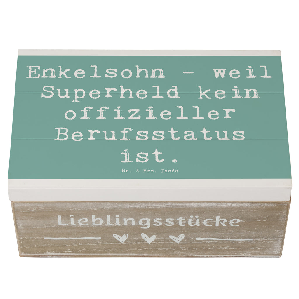 Holzkiste Spruch Enkelsohn Held Holzkiste, Kiste, Schatzkiste, Truhe, Schatulle, XXL, Erinnerungsbox, Erinnerungskiste, Dekokiste, Aufbewahrungsbox, Geschenkbox, Geschenkdose, Familie, Vatertag, Muttertag, Bruder, Schwester, Mama, Papa, Oma, Opa