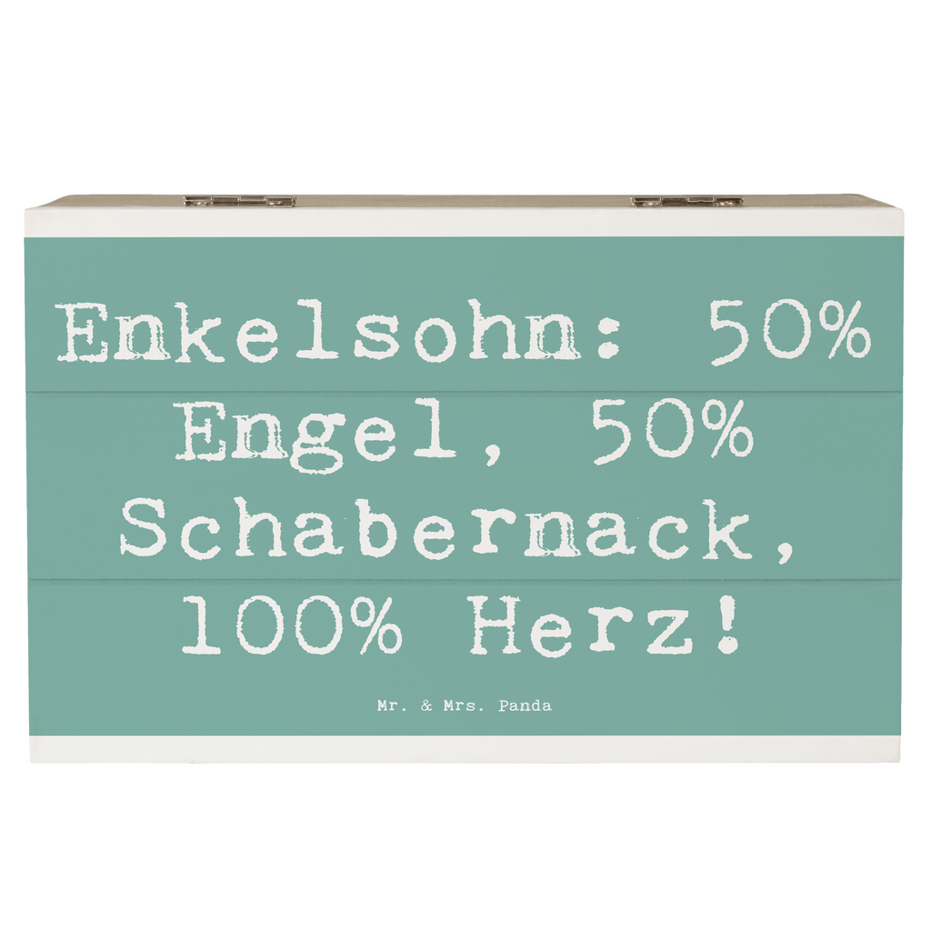 Holzkiste Spruch Enkelsohn Herz Holzkiste, Kiste, Schatzkiste, Truhe, Schatulle, XXL, Erinnerungsbox, Erinnerungskiste, Dekokiste, Aufbewahrungsbox, Geschenkbox, Geschenkdose, Familie, Vatertag, Muttertag, Bruder, Schwester, Mama, Papa, Oma, Opa