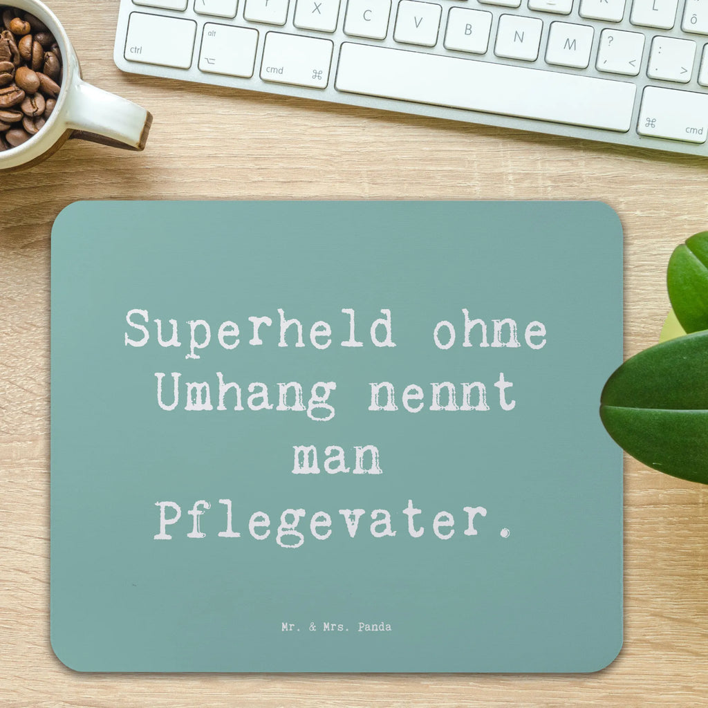 Mauspad Spruch Pflegevater Held Mousepad, Computer zubehör, Büroausstattung, PC Zubehör, Arbeitszimmer, Mauspad, Einzigartiges Mauspad, Designer Mauspad, Mausunterlage, Mauspad Büro, Familie, Vatertag, Muttertag, Bruder, Schwester, Mama, Papa, Oma, Opa