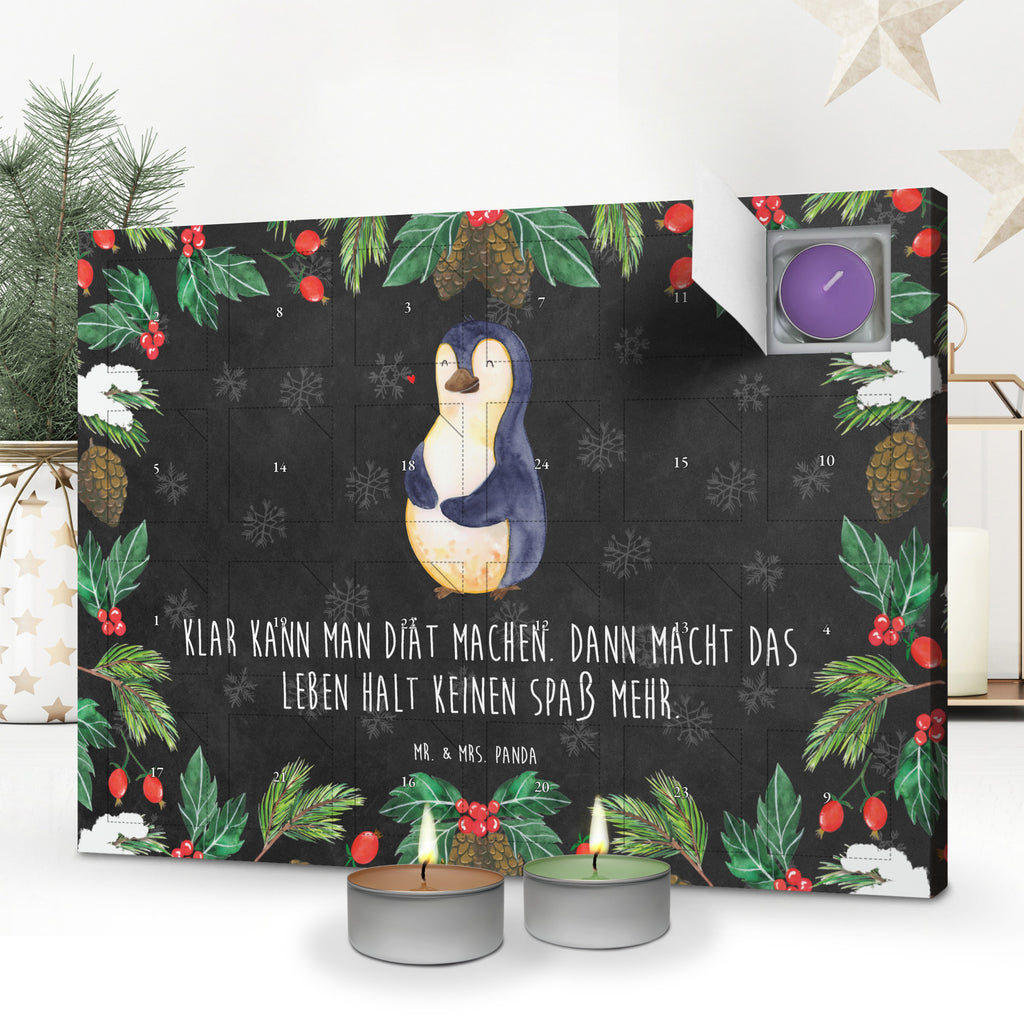 Personalisierter Duftkerzen Adventskalender Pinguin Diät Personalisierter Duftkerzen Adventskalender, Pinguin, Pinguine, Diät, Abnehmen, Abspecken, Gewicht, Motivation, Selbstliebe, Körperliebe, Selbstrespekt