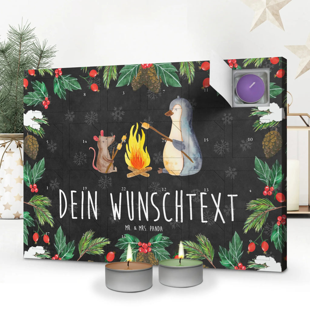 Personalisierter Duftkerzen Adventskalender Pinguin Lagerfeuer Personalisierter Duftkerzen Adventskalender, Pinguin, Maus, Pinguine, Lagerfeuer, Leben, Arbeit, Job, Motivation, Büro, Büroalltag, Lebensspruch, Lebensmotivation, Neustart, Liebe, grillen, Feuer, Marshmallows