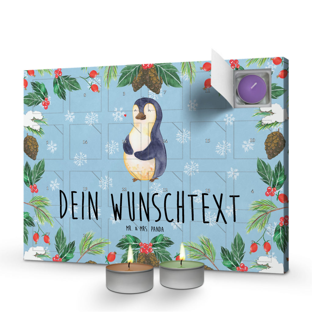 Personalisierter Duftkerzen Adventskalender Pinguin Diät Personalisierter Duftkerzen Adventskalender, Pinguin, Pinguine, Diät, Abnehmen, Abspecken, Gewicht, Motivation, Selbstliebe, Körperliebe, Selbstrespekt