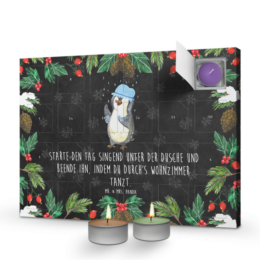 Duftkerzen Adventskalender Pinguin Duschen Adventskalender, Kerzen Adventskalender, Duftkerzen Adventskalender, Pinguin, Pinguine, Dusche, duschen, Lebensmotto, Motivation, Neustart, Neuanfang, glücklich sein