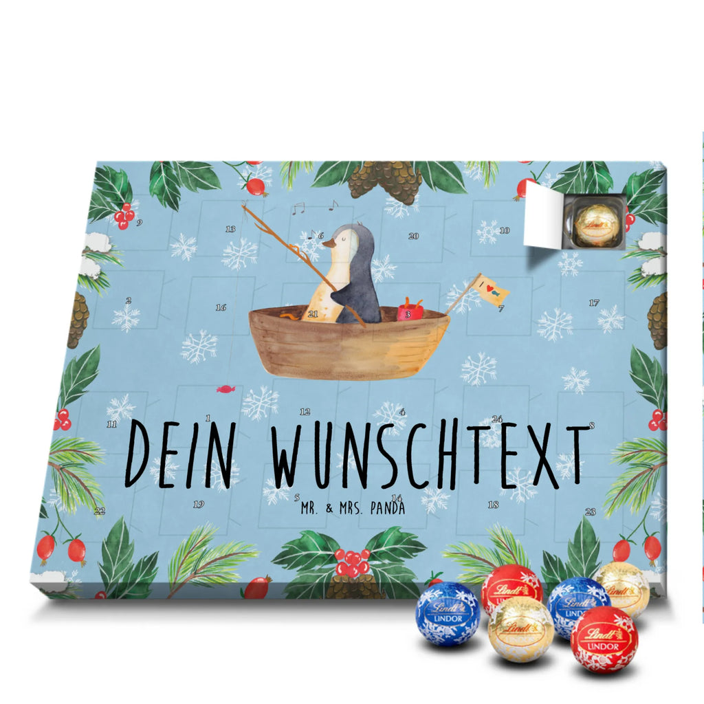 Personalisierter Kugel Markenschokolade Adventskalender Pinguin Angelboot Personalisierter Kugel Markenschokolade Adventskalender, Pinguin, Pinguine, Angeln, Boot, Angelboot, Lebenslust, Leben, genießen, Motivation, Neustart, Neuanfang, Trennung, Scheidung, Geschenkidee Liebeskummer