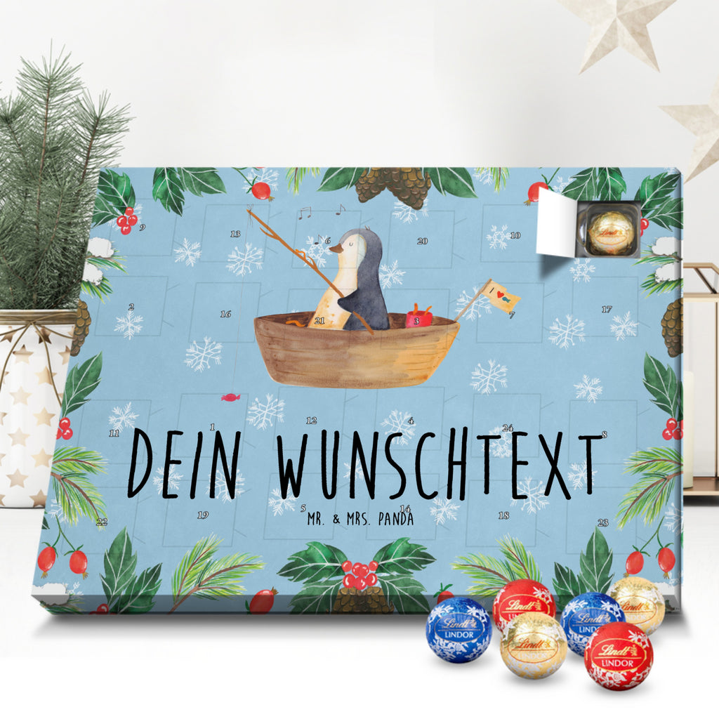 Personalisierter Kugel Markenschokolade Adventskalender Pinguin Angelboot Personalisierter Kugel Markenschokolade Adventskalender, Pinguin, Pinguine, Angeln, Boot, Angelboot, Lebenslust, Leben, genießen, Motivation, Neustart, Neuanfang, Trennung, Scheidung, Geschenkidee Liebeskummer