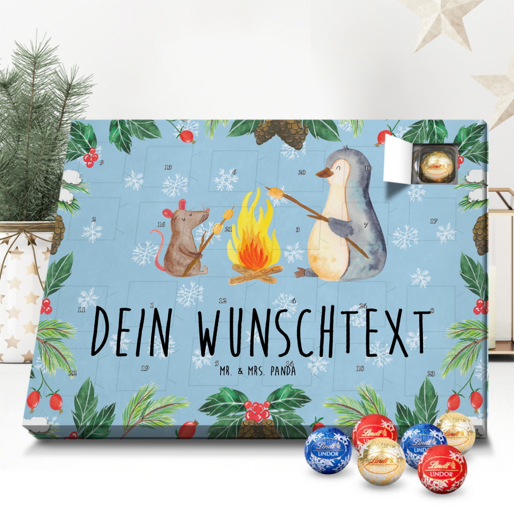 Personalisierter Kugel Markenschokolade Adventskalender Pinguin Lagerfeuer Personalisierter Kugel Markenschokolade Adventskalender, Pinguin, Maus, Pinguine, Lagerfeuer, Leben, Arbeit, Job, Motivation, Büro, Büroalltag, Lebensspruch, Lebensmotivation, Neustart, Liebe, grillen, Feuer, Marshmallows