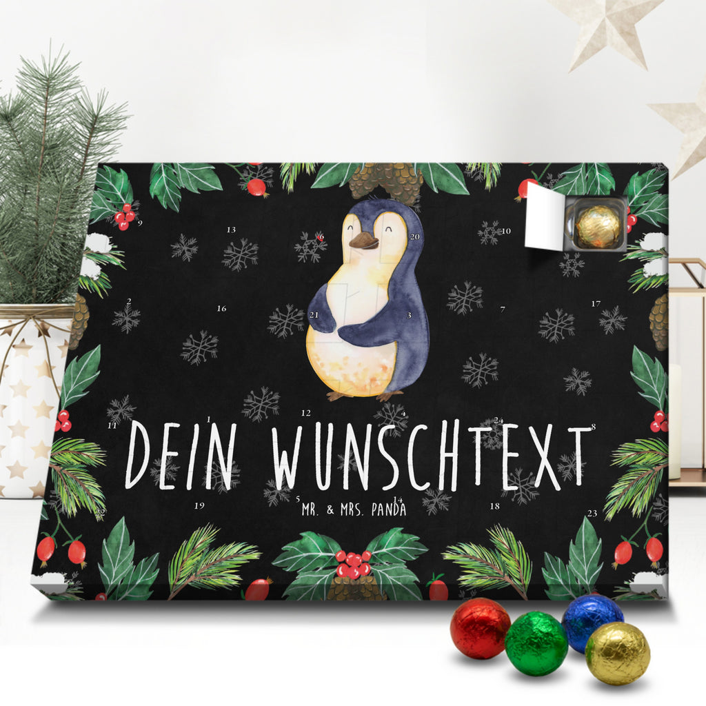 Personalisierter Schoko Adventskalender Pinguin Diät Personalisierter Adventskalender, Adventskalender mit Namen, Pinguin, Pinguine, Diät, Abnehmen, Abspecken, Gewicht, Motivation, Selbstliebe, Körperliebe, Selbstrespekt