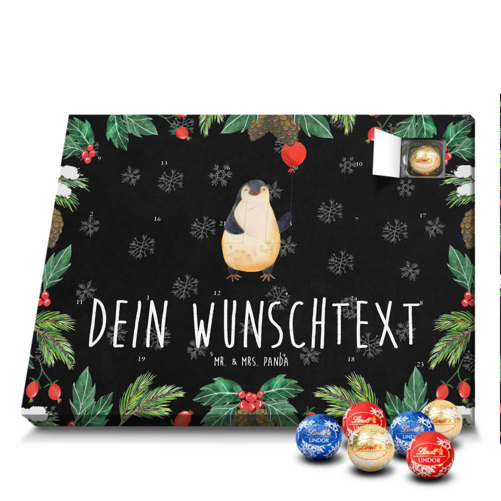 Personalisierter Kugel Markenschokolade Adventskalender Pinguin Luftballon Personalisierter Kugel Markenschokolade Adventskalender, Pinguin, Pinguine, Luftballon, Tagträume, Lebenslust, Geschenk Freundin, Geschenkidee, beste Freundin, Motivation, Neustart, neues Leben, Liebe, Glück