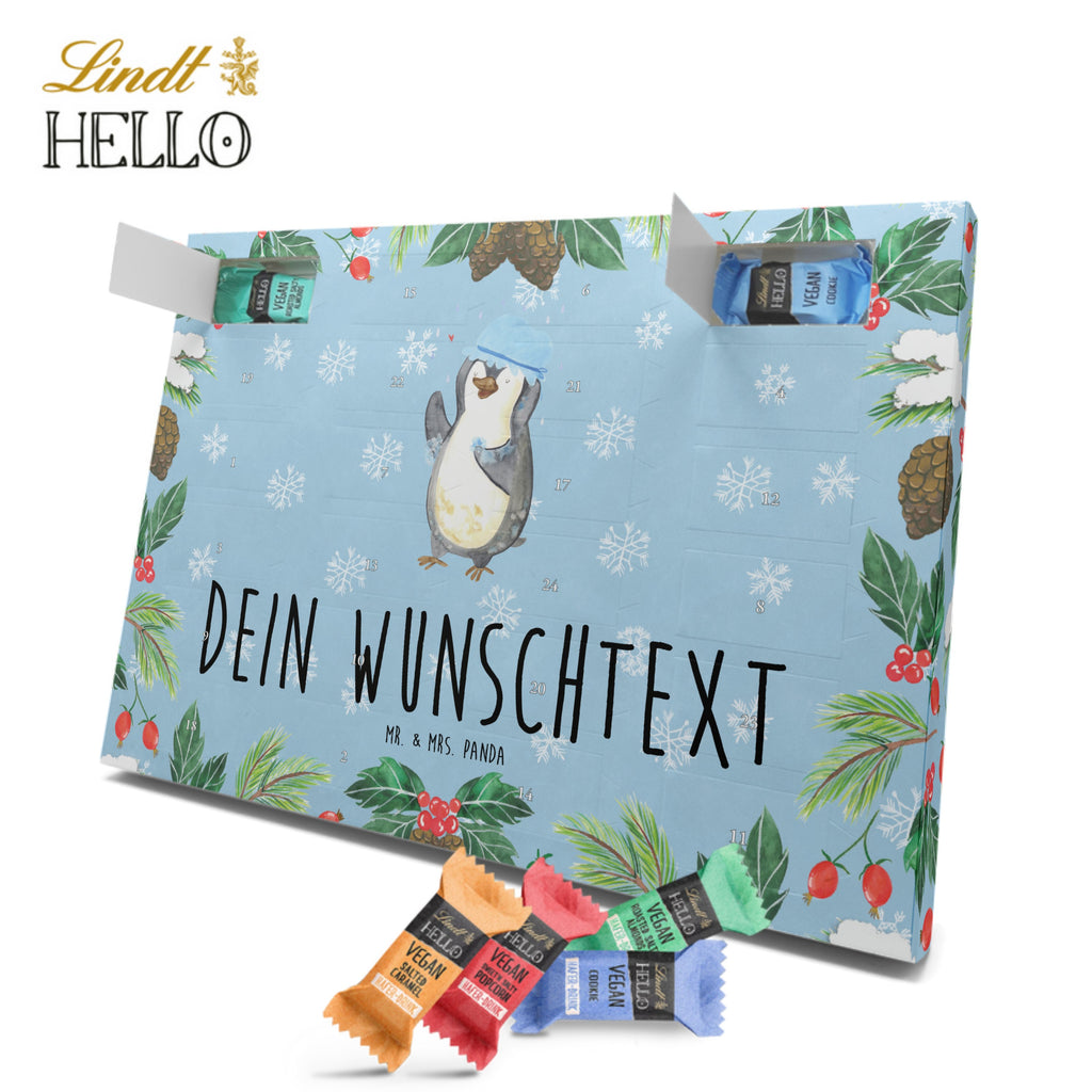 Personalisierter veganer Adventskalender Pinguin Duschen Personalisierter veganer Adventskalender, Pinguin, Pinguine, Dusche, duschen, Lebensmotto, Motivation, Neustart, Neuanfang, glücklich sein