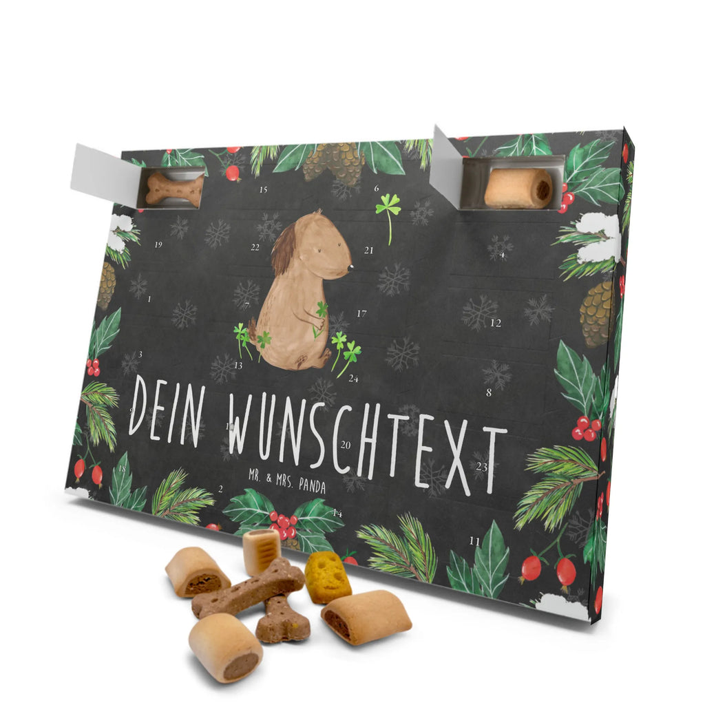 Personalisierter Hunde Adventskalender Hund Kleeblatt Hunde Adventskalender, Hund, Hundemotiv, Haustier, Hunderasse, Tierliebhaber, Hundebesitzer, Sprüche, Kleeblatt, Glück, Tagträume, Motivation, Neuanfang, Geschenk, Glücksbringer, Selbstliebe, Achtsamkeit