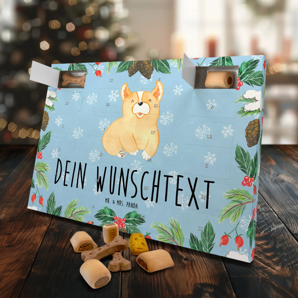 Personalisierter Hunde Adventskalender Corgie Hunde Adventskalender, Hund, Hundemotiv, Haustier, Hunderasse, Tierliebhaber, Hundebesitzer, Sprüche, Corgie, Welsh Corgie Pembroke, britisch, Motivation, Spruch, Hundespruch, Lebensfreude