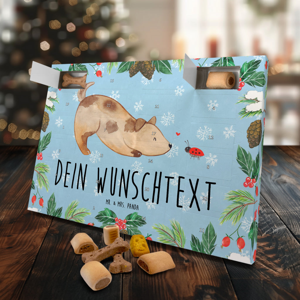 Personalisierter Hunde Adventskalender Hund Marienkäfer Hunde Adventskalender, Hund, Hundemotiv, Haustier, Hunderasse, Tierliebhaber, Hundebesitzer, Sprüche, Hunde, Hundespruch, Marienkäfer, Mischling, Mischlinghund