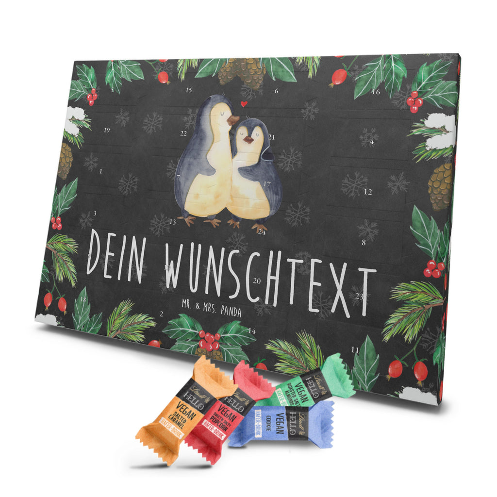 Personalisierter veganer Adventskalender Pinguin umarmen Personalisierter veganer Adventskalender, Pinguin, Liebe, Liebespaar, Liebesbeweis, Liebesgeschenk, Verlobung, Jahrestag, Hochzeitstag, Hochzeit, Hochzeitsgeschenk