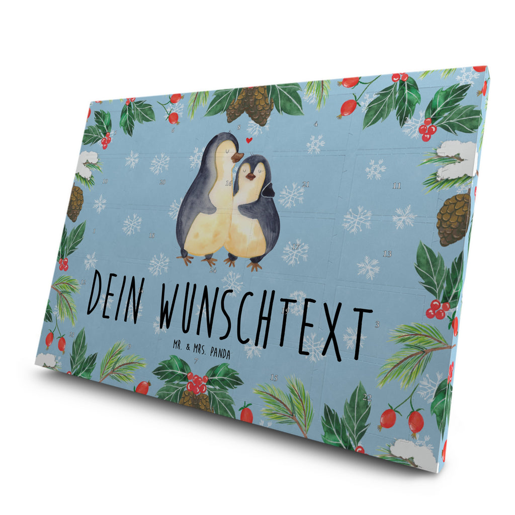 Personalisierter Tee Adventskalender Pinguin umarmen Personalisierter Tee Adventskalender, Pinguin, Liebe, Liebespaar, Liebesbeweis, Liebesgeschenk, Verlobung, Jahrestag, Hochzeitstag, Hochzeit, Hochzeitsgeschenk