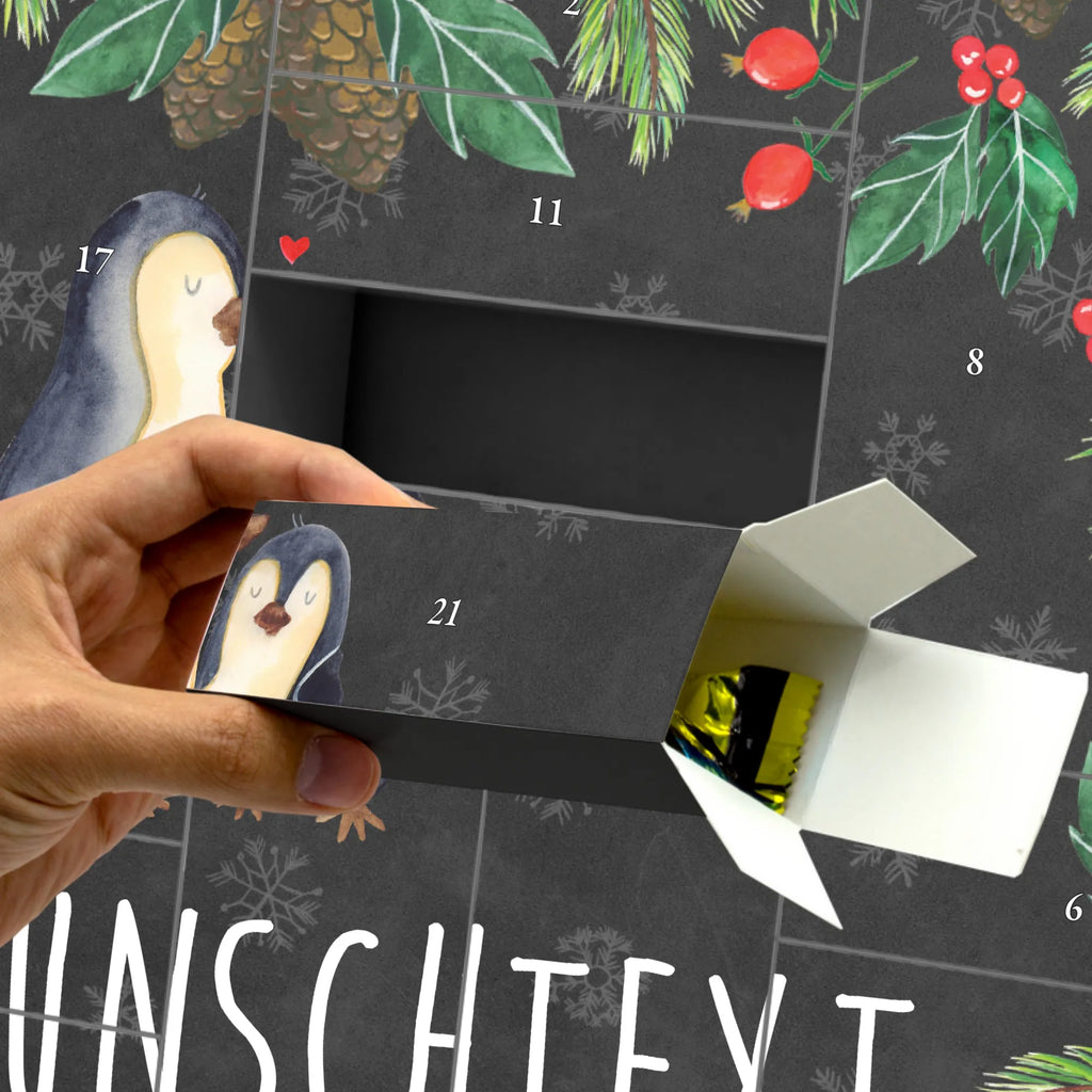 Personalisierter Befüllbarer Adventskalender Pinguin umarmen Befüllbarer Adventskalender, Adventskalender zum selbst befüllen, Pinguin, Liebe, Liebespaar, Liebesbeweis, Liebesgeschenk, Verlobung, Jahrestag, Hochzeitstag, Hochzeit, Hochzeitsgeschenk