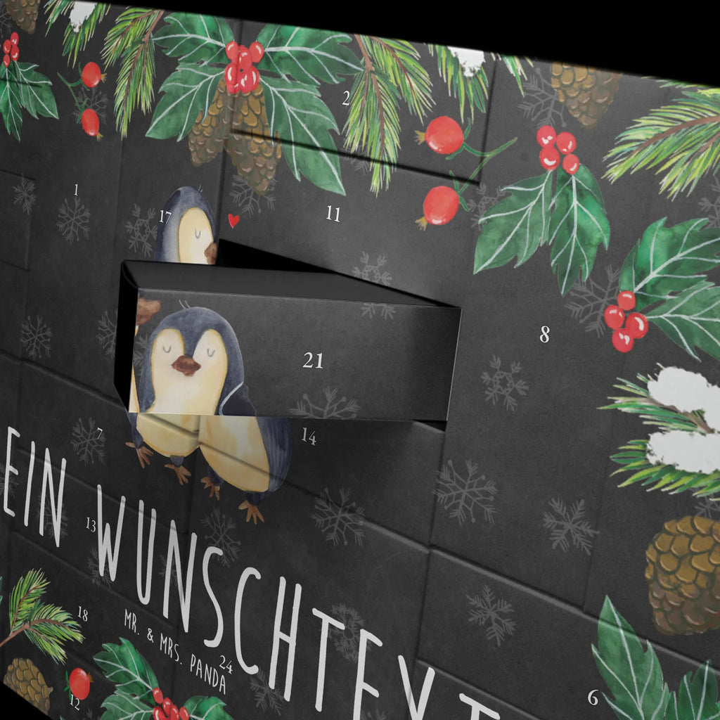 Personalisierter Befüllbarer Adventskalender Pinguin umarmen Befüllbarer Adventskalender, Adventskalender zum selbst befüllen, Pinguin, Liebe, Liebespaar, Liebesbeweis, Liebesgeschenk, Verlobung, Jahrestag, Hochzeitstag, Hochzeit, Hochzeitsgeschenk