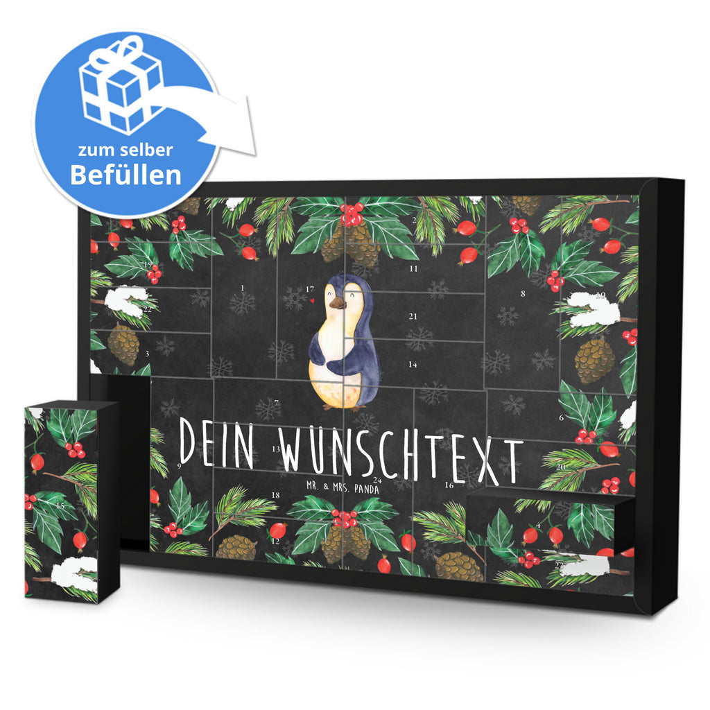 Personalisierter Befüllbarer Adventskalender Pinguin Diät Befüllbarer Adventskalender, Adventskalender zum selbst befüllen, Pinguin, Pinguine, Diät, Abnehmen, Abspecken, Gewicht, Motivation, Selbstliebe, Körperliebe, Selbstrespekt