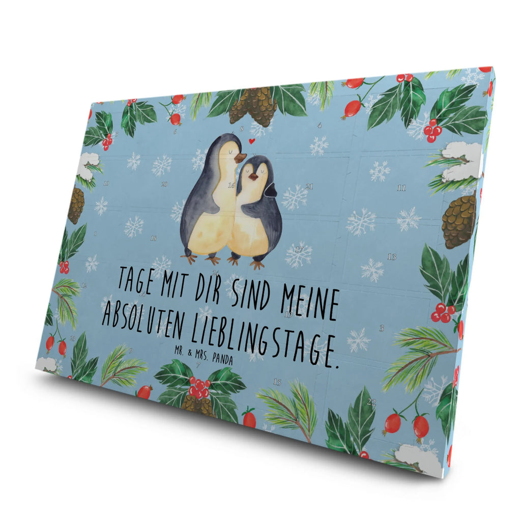 Tee Adventskalender Pinguin umarmen Adventskalender, Kerzen Adventskalender, Duftkerzen Adventskalender, Pinguin, Liebe, Liebespaar, Liebesbeweis, Liebesgeschenk, Verlobung, Jahrestag, Hochzeitstag, Hochzeit, Hochzeitsgeschenk