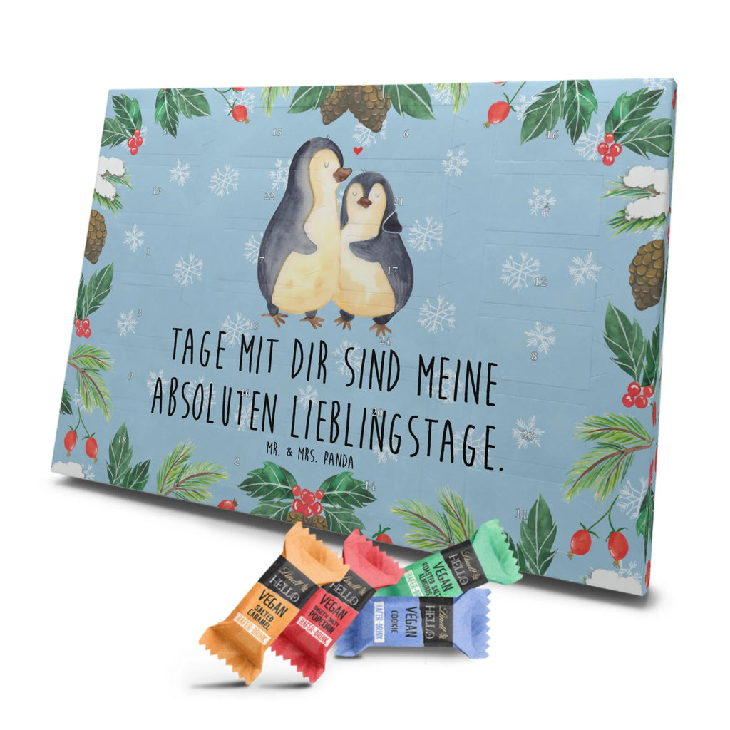 Veganer Adventskalender Pinguin umarmen Schokoladen Adventskalender, Pinguin, Liebe, Liebespaar, Liebesbeweis, Liebesgeschenk, Verlobung, Jahrestag, Hochzeitstag, Hochzeit, Hochzeitsgeschenk