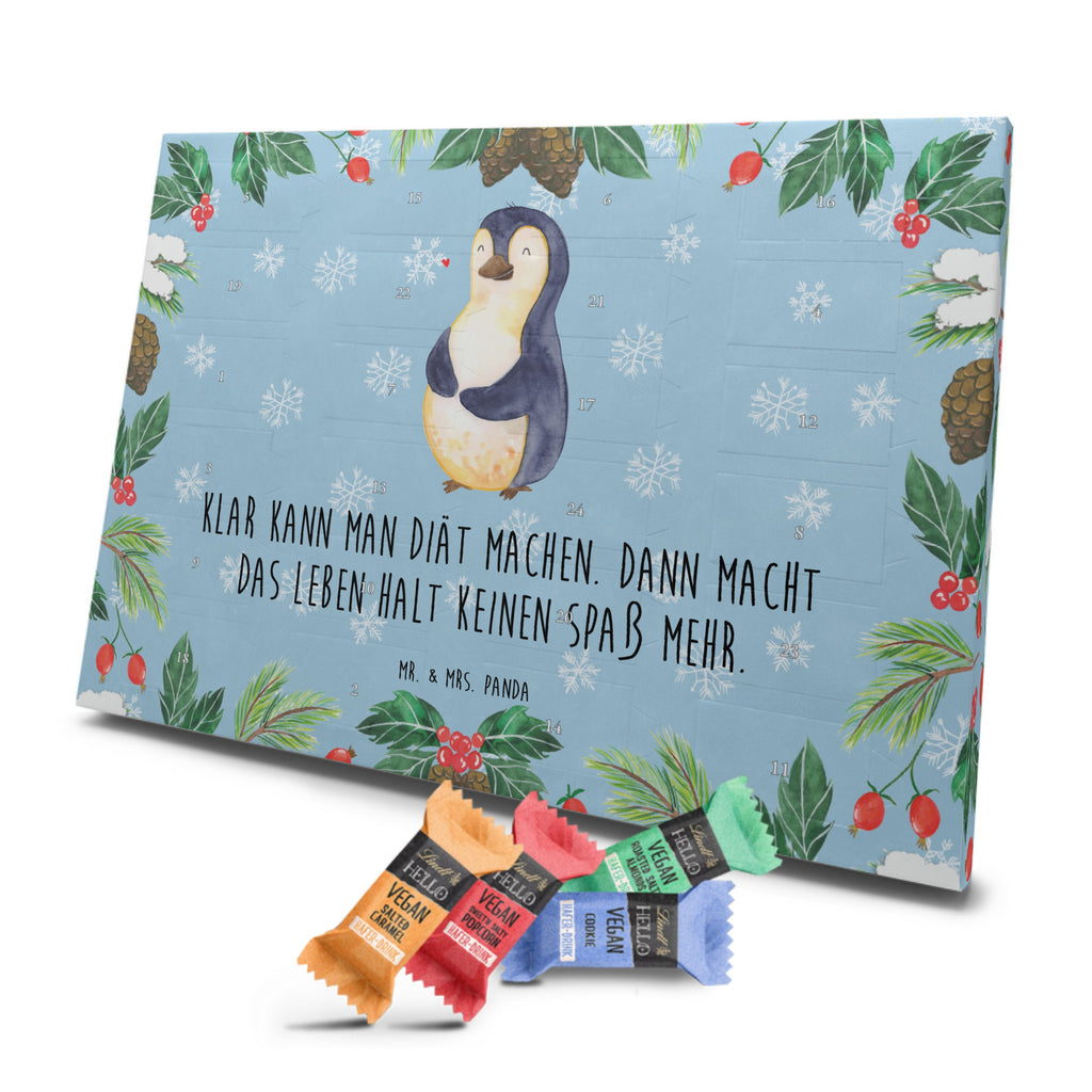 Veganer Adventskalender Pinguin Diät Schokoladen Adventskalender, Pinguin, Pinguine, Diät, Abnehmen, Abspecken, Gewicht, Motivation, Selbstliebe, Körperliebe, Selbstrespekt