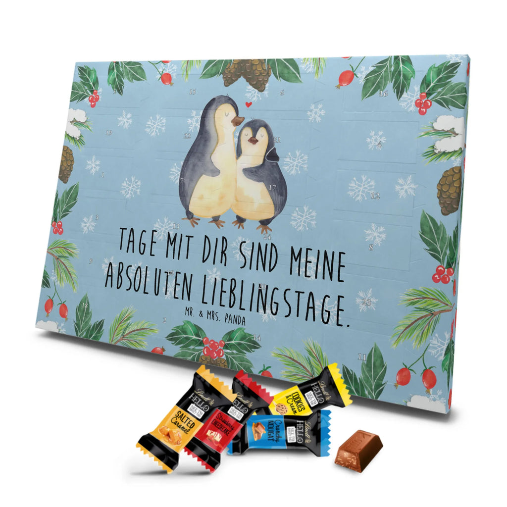 Markenschokolade Adventskalender Pinguin umarmen Adventskalender, Weihnachtskalender, Markenschokolade Adventskalender, Pinguin, Liebe, Liebespaar, Liebesbeweis, Liebesgeschenk, Verlobung, Jahrestag, Hochzeitstag, Hochzeit, Hochzeitsgeschenk