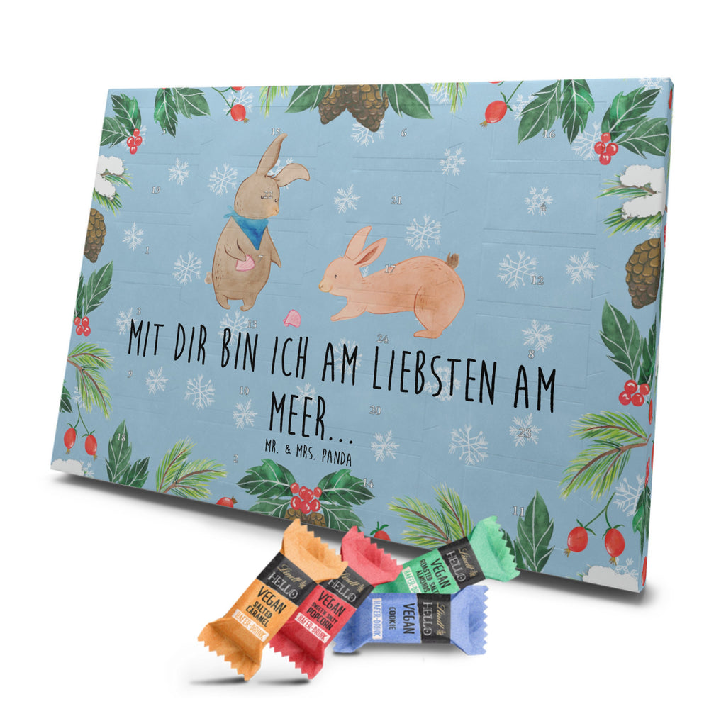 Veganer Adventskalender Hasen Muschel Schokoladen Adventskalender, Familie, Vatertag, Muttertag, Bruder, Schwester, Mama, Papa, Oma, Opa, Hasen, beste Freundin, Freundin, Freundinnen, best friends, BFF, Muscheln sammeln, Muscheln, Meer