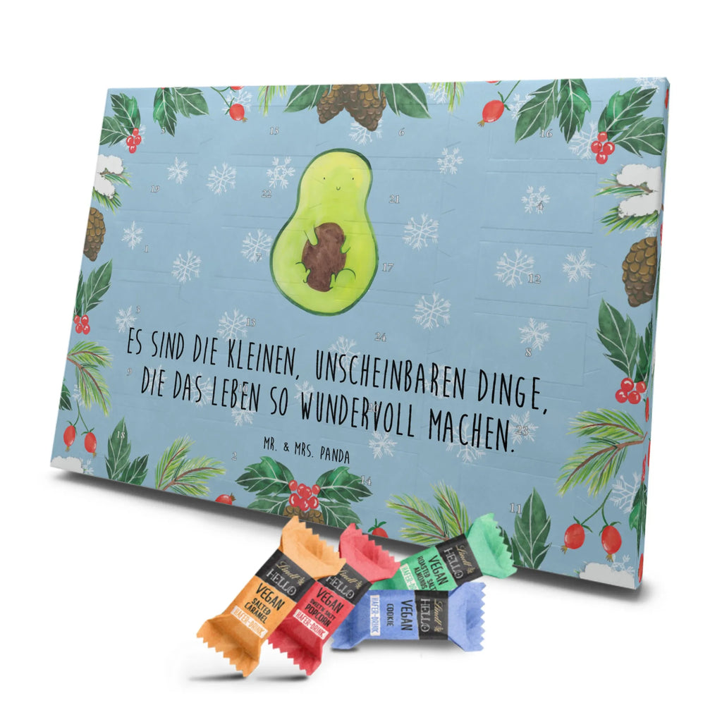 Veganer Adventskalender Avocado Kern Schokoladen Adventskalender, Avocado, Veggie, Vegan, Gesund, Avokado, Avocadokern, Kern, Pflanze, Spruch Leben