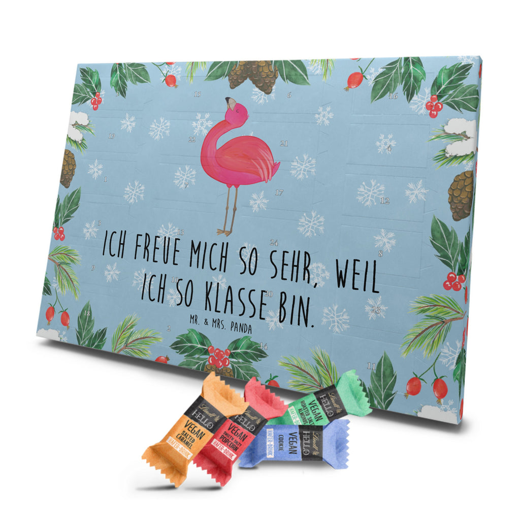 Veganer Adventskalender Flamingo Stolz Schokoladen Adventskalender, Flamingo, stolz, Freude, Selbstliebe, Selbstakzeptanz, Freundin, beste Freundin, Tochter, Mama, Schwester