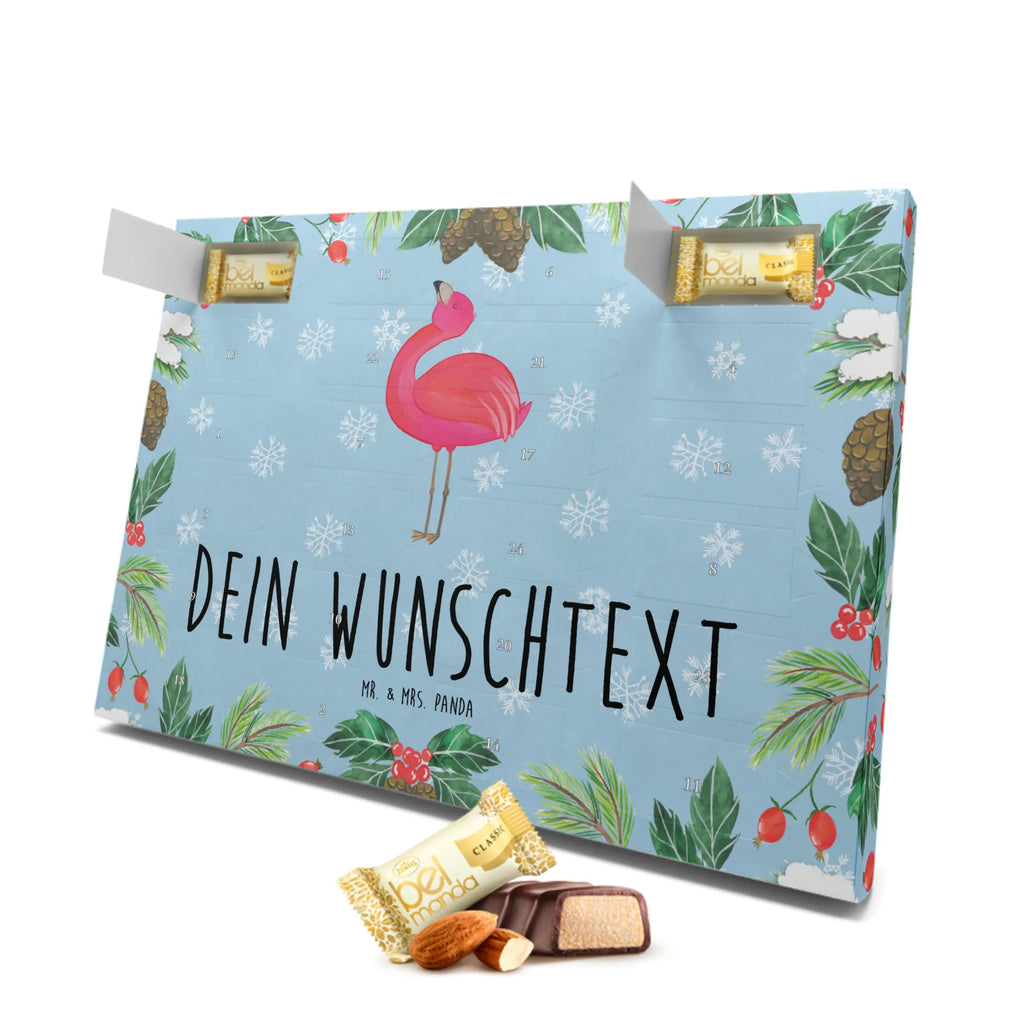 Personalisierter Marzipan Adventskalender Flamingo Stolz Personalisierter Marzipan Adventskalender, Flamingo, stolz, Freude, Selbstliebe, Selbstakzeptanz, Freundin, beste Freundin, Tochter, Mama, Schwester