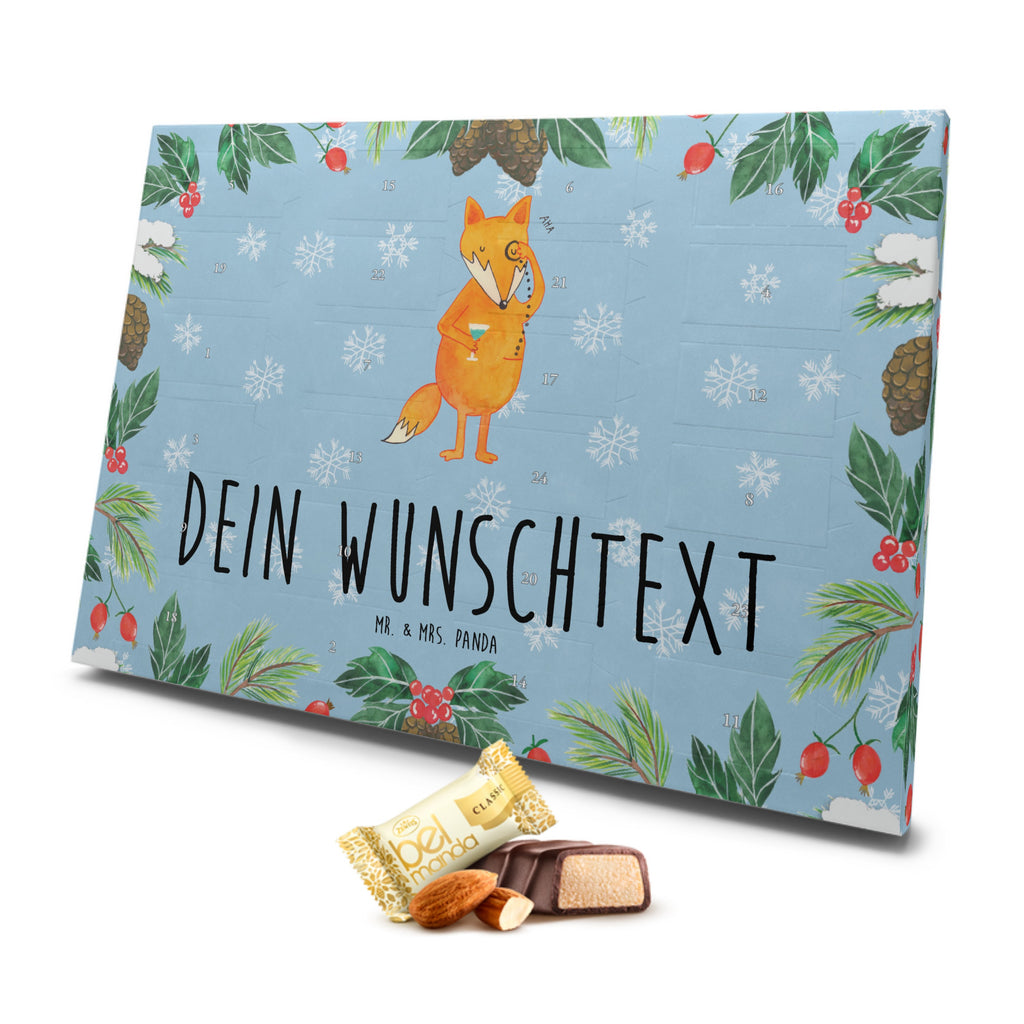 Personalisierter Marzipan Adventskalender Fuchs Lord Personalisierter Marzipan Adventskalender, Fuchs, Füchse, tröstende Worte, Spruch lustig, Liebeskummer Geschenk, Motivation Spruch, Problemlösung