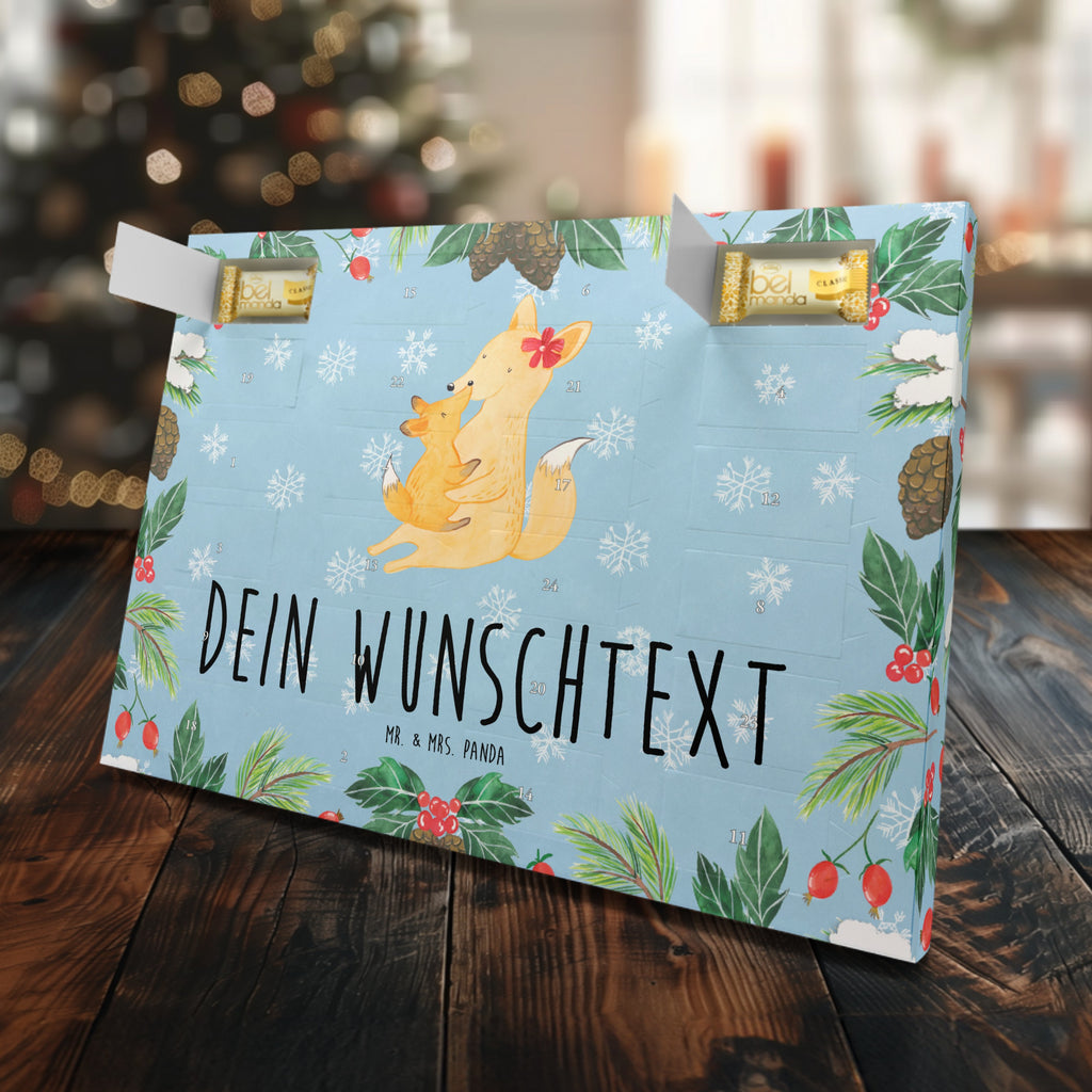 Personalisierter Marzipan Adventskalender Fuchs Mama Personalisierter Marzipan Adventskalender, Familie, Vatertag, Muttertag, Bruder, Schwester, Mama, Papa, Oma, Opa, Mutter, Tochter, Lieblingstochter, Beste Tochter, Geschenk