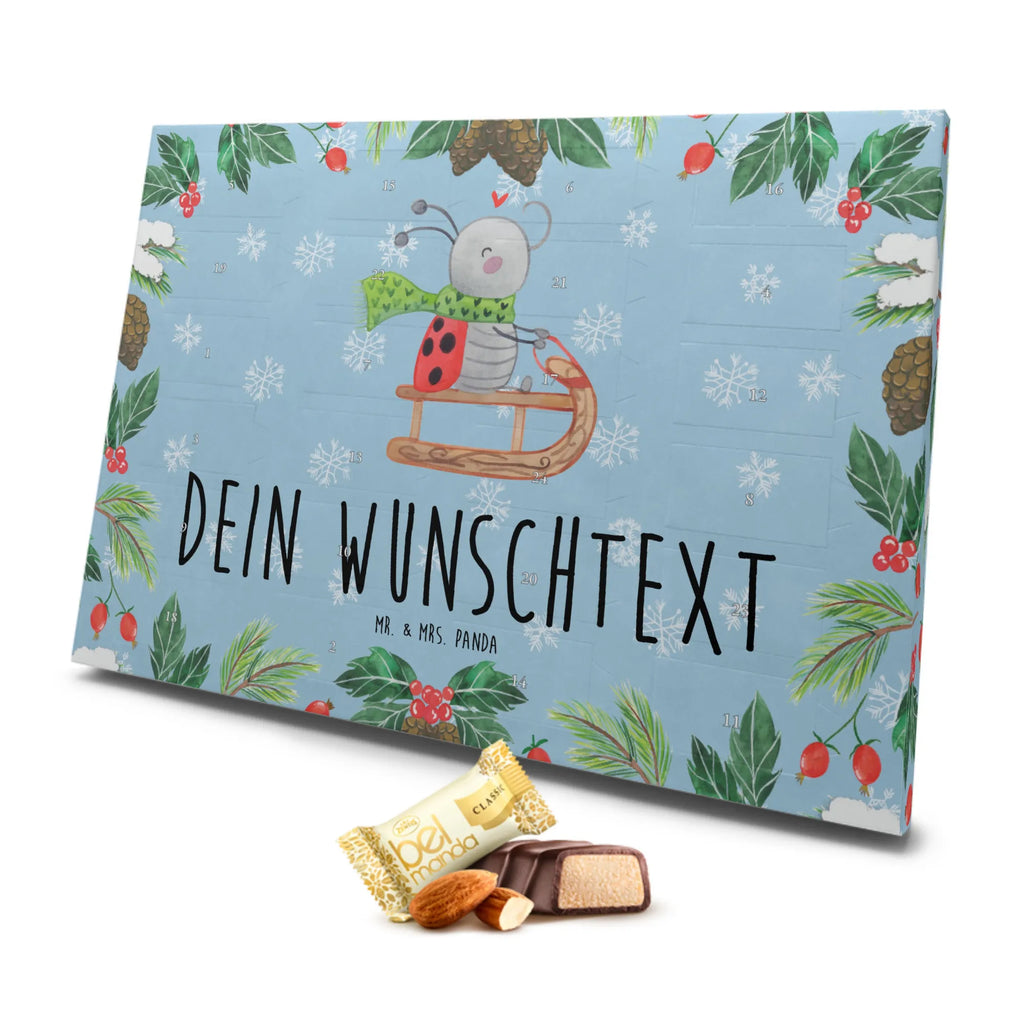 Personalisierter Marzipan Adventskalender Smörle Rodeln Personalisierter Marzipan Adventskalender, Winter, Weihnachten, Weihnachtsdeko, Nikolaus, Advent, Heiligabend, Wintermotiv, Schlittenfahren, Smörle, Marzipan