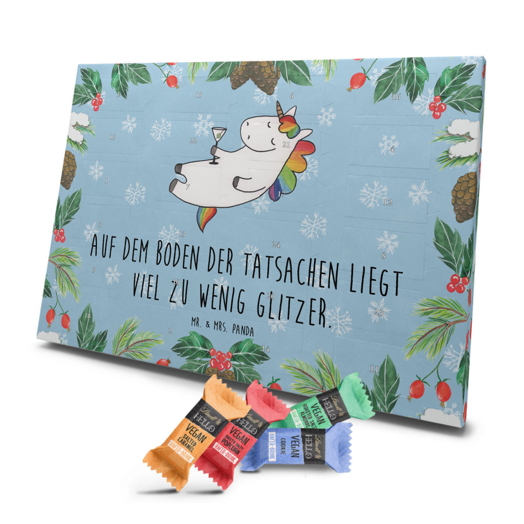 Veganer Adventskalender Einhorn Cocktail Schokoladen Adventskalender, Einhorn, Einhörner, Einhorn Deko, Pegasus, Unicorn, Party, Spaß, Feiern, Caipirinha, Rum, Cuba Libre, Sekt, Freundin, Geburtstag, lustig, witzig, Spruch, Glitzer