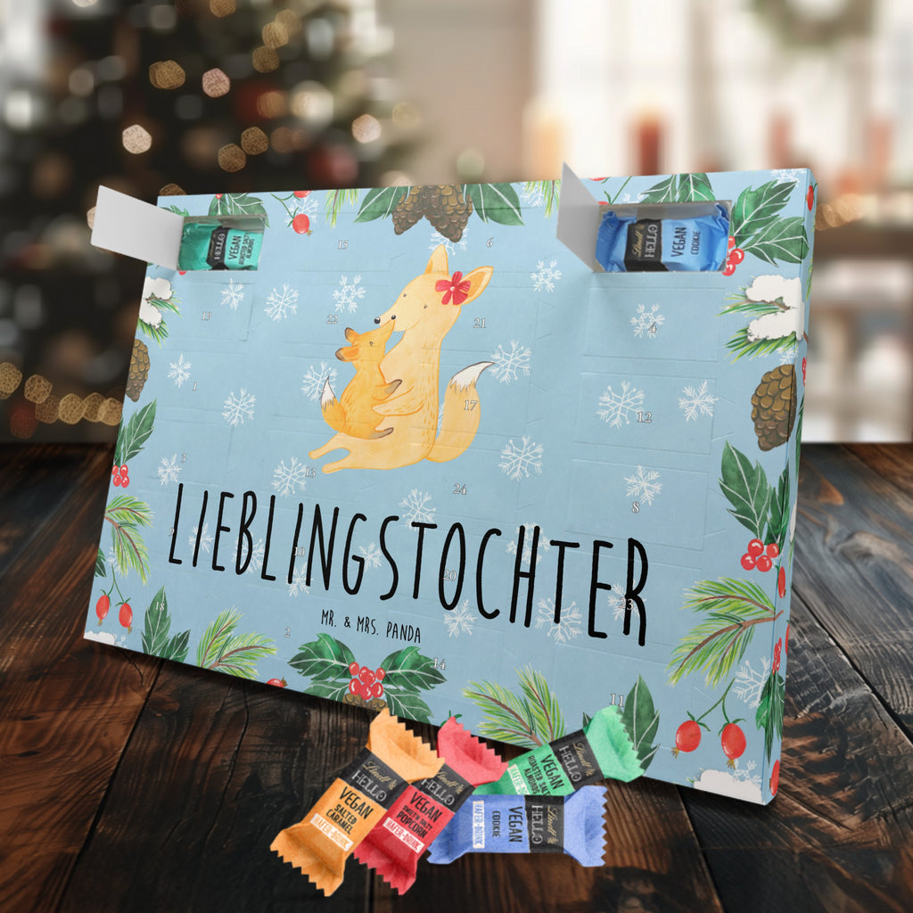 Veganer Adventskalender Fuchs Mama Schokoladen Adventskalender, Familie, Vatertag, Muttertag, Bruder, Schwester, Mama, Papa, Oma, Opa, Mutter, Tochter, Lieblingstochter, Beste Tochter, Geschenk