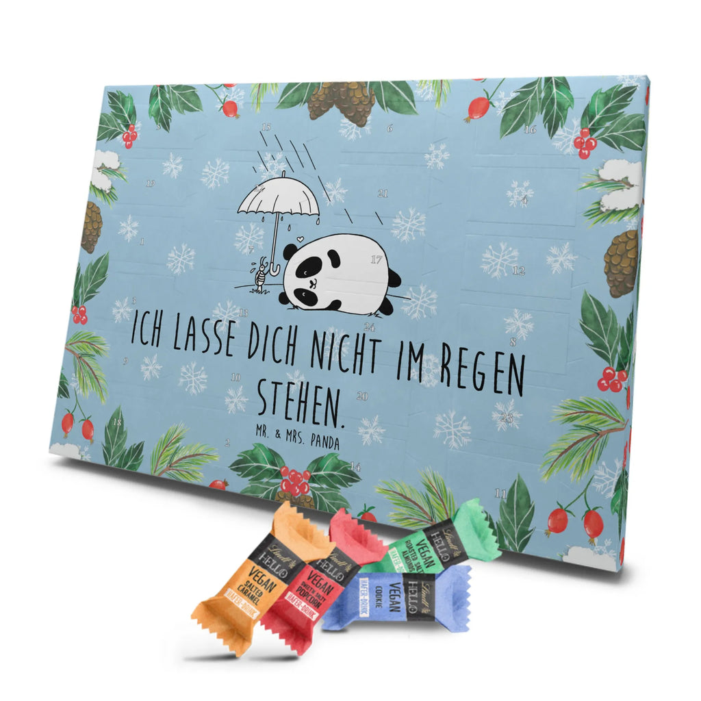 Veganer Adventskalender Panda Freundschaft Schokoladen Adventskalender