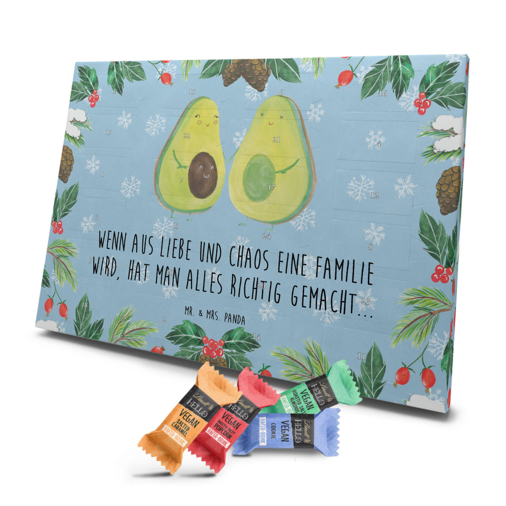 Veganer Adventskalender Avocado Pärchen Schokoladen Adventskalender, Avocado, Veggie, Vegan, Gesund, Avocuddle, Liebe, Schwangerschaft, Familie, Babyshower, Babyparty, Hochzeit, Kinder, Avocados, Geburt