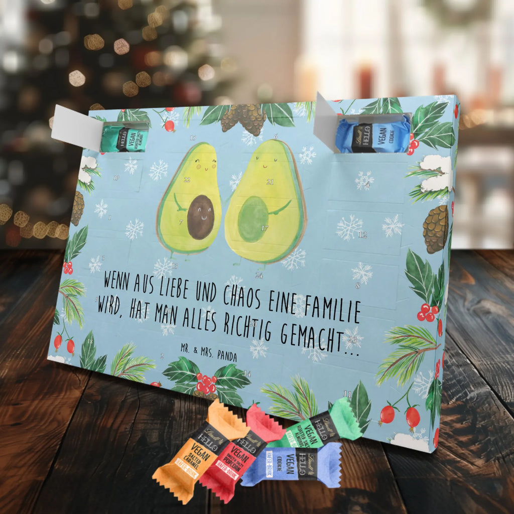 Veganer Adventskalender Avocado Pärchen Schokoladen Adventskalender, Avocado, Veggie, Vegan, Gesund, Avocuddle, Liebe, Schwangerschaft, Familie, Babyshower, Babyparty, Hochzeit, Kinder, Avocados, Geburt