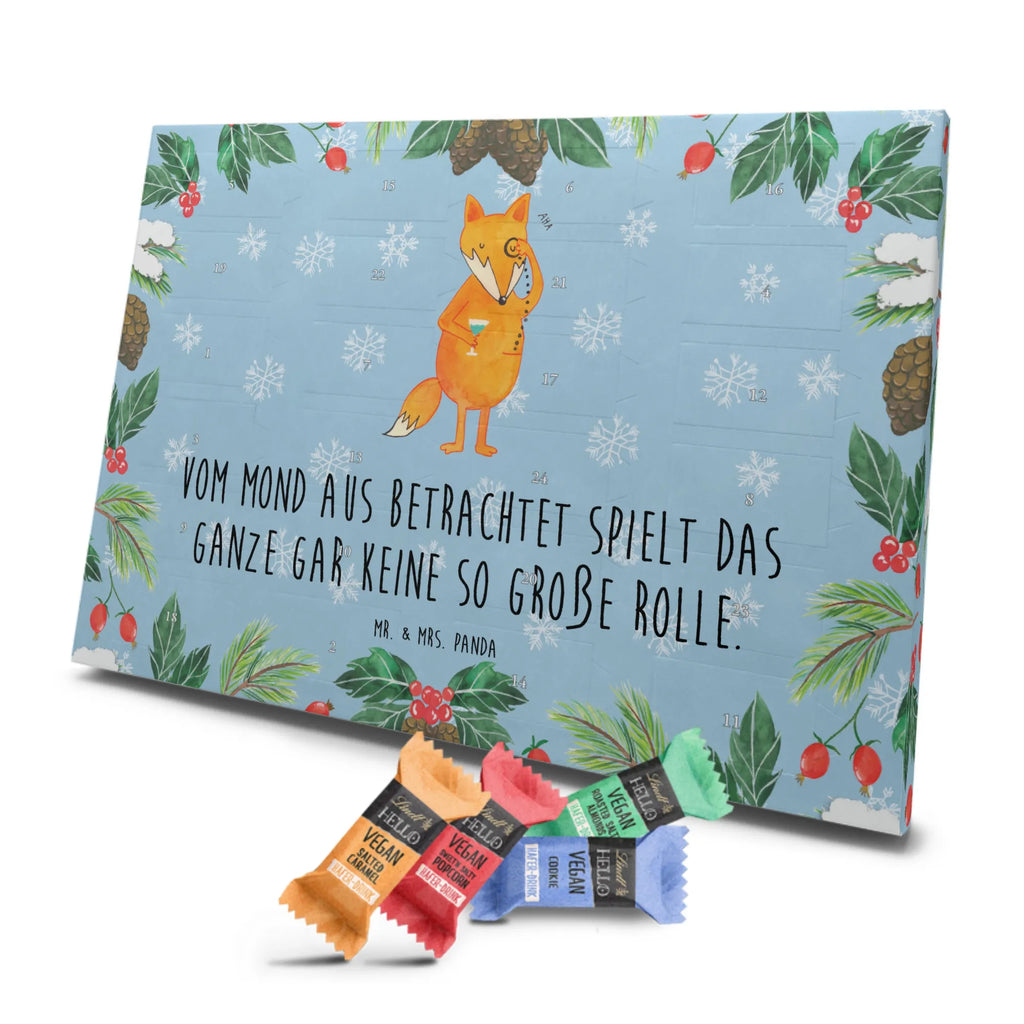 Veganer Adventskalender Fuchs Lord Schokoladen Adventskalender, Fuchs, Füchse, tröstende Worte, Spruch lustig, Liebeskummer Geschenk, Motivation Spruch, Problemlösung