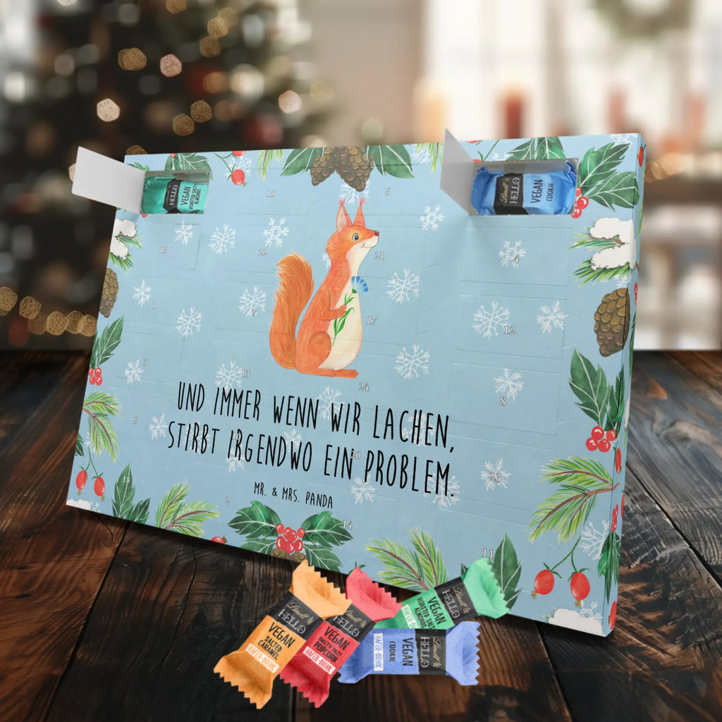 Veganer Adventskalender Eichhörnchen Blume Schokoladen Adventskalender, Tiermotive, Gute Laune, lustige Sprüche, Tiere, Eichhörnchen, Eichhorn, Spruch positiv, Lachen, Spaß, Motivation Sprüche, Motivation Bilder, glücklich Spruch, Spruch Deko