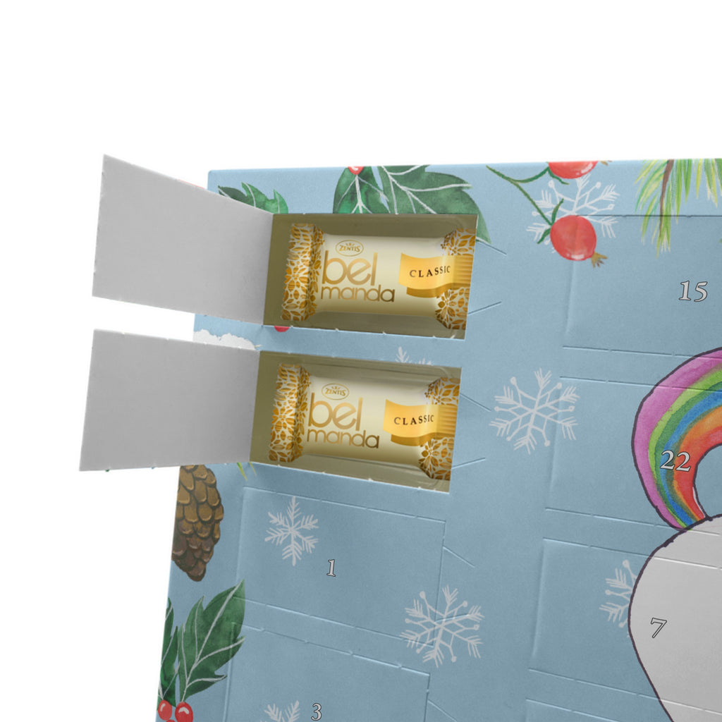 Personalisierter Marzipan Adventskalender Einhorn Stolzieren Personalisierter Marzipan Adventskalender, Einhorn, Einhörner, Einhorn Deko, Pegasus, Unicorn, stolz, anders, bunt, Pferd, Reiter, Reiten, Freundin, Geschenk