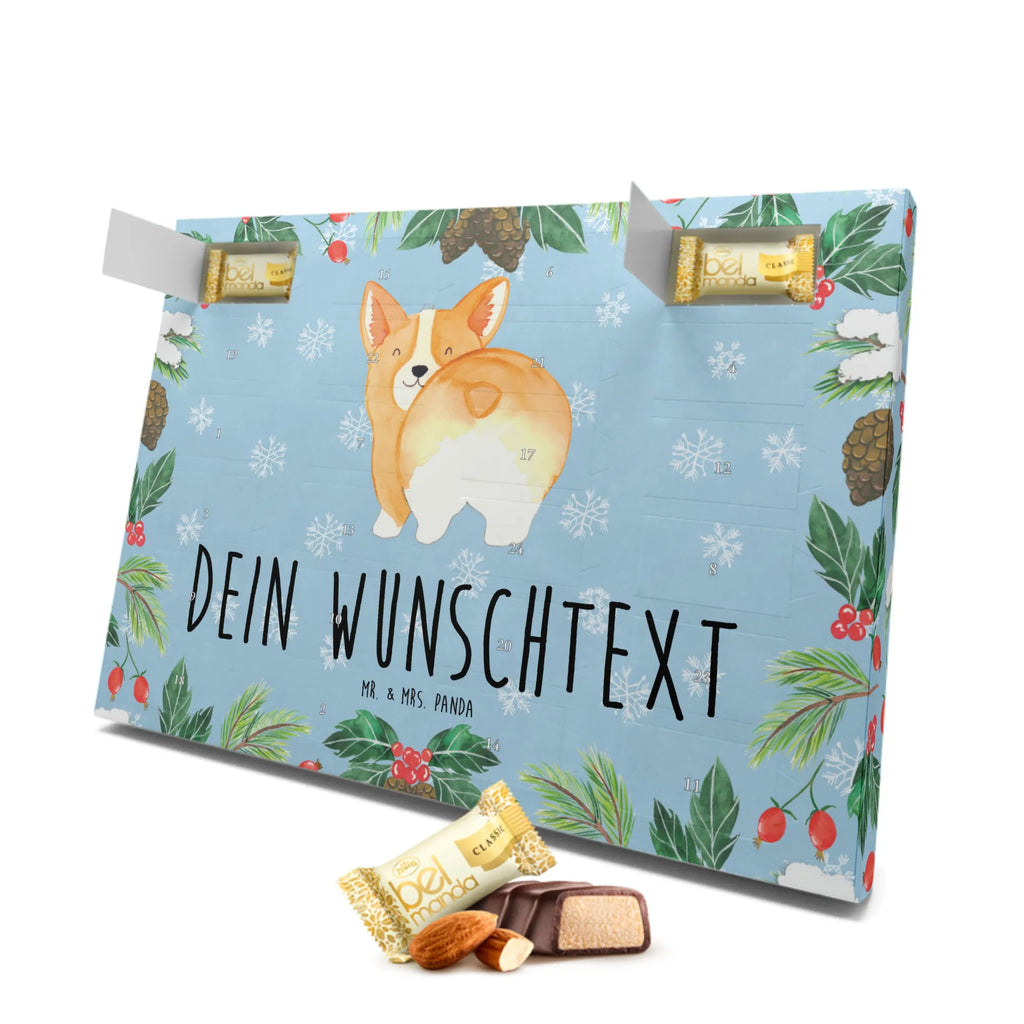 Personalisierter Marzipan Adventskalender Corgi Po Personalisierter Marzipan Adventskalender, Hund, Hundemotiv, Haustier, Hunderasse, Tierliebhaber, Hundebesitzer, Sprüche, Corgie, Hundeliebe, Motivation, Selbstliebe, Spruch