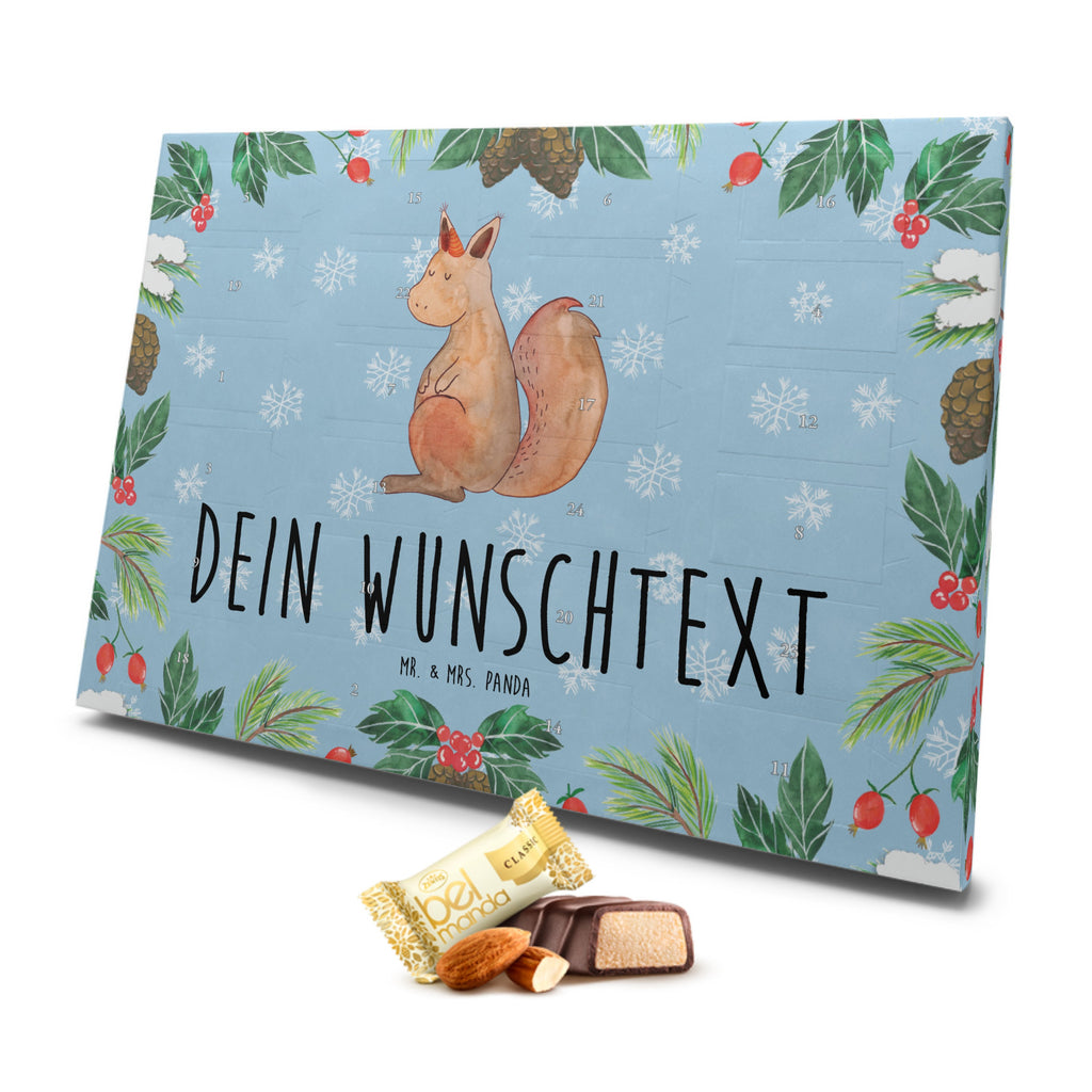 Personalisierter Marzipan Adventskalender Einhorn Glauben Personalisierter Marzipan Adventskalender, Einhorn, Einhörner, Einhorn Deko, Pegasus, Unicorn, Einhörnchen, Eichhörnchen, Eichhorn