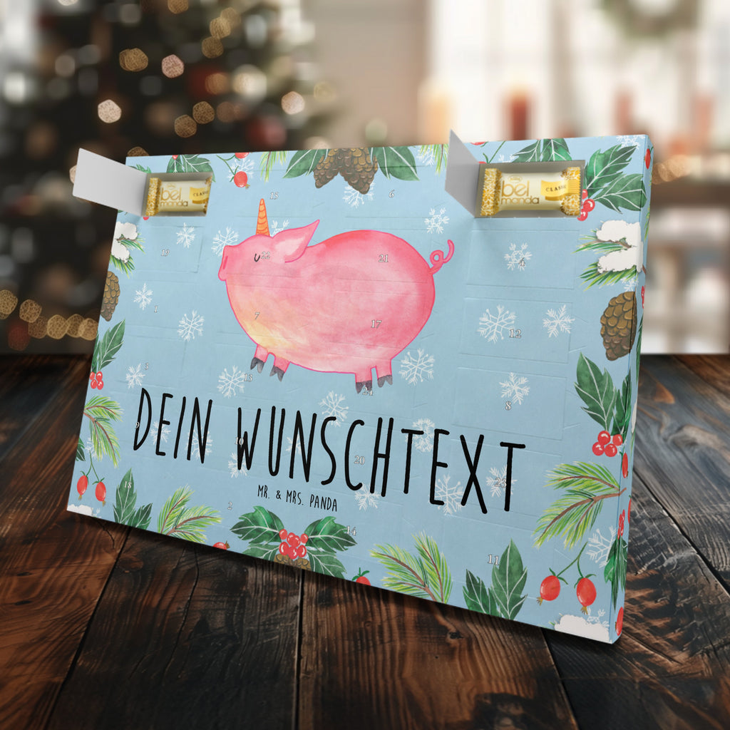 Personalisierter Marzipan Adventskalender Einhorn Schwein Personalisierter Marzipan Adventskalender, Einhorn, Einhörner, Einhorn Deko, Pegasus, Unicorn, Party, Spaß, Schwein, Schweinhorn, Bauer, witzig. lustig, Spruch, geschenk, Pig, Piggy, funny, english, englisch