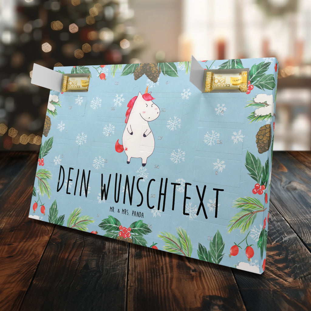 Personalisierter Marzipan Adventskalender Einhorn Wut Personalisierter Marzipan Adventskalender, Einhorn, Einhörner, Einhorn Deko, Pegasus, Unicorn, Realität, Ansage, lustlos, nein, Büro, Arbeit, wütend, dumme Fragen, lustig, Spaß, Geschenk