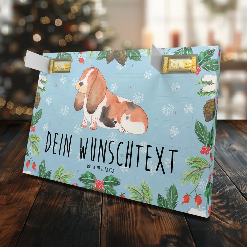 Personalisierter Marzipan Adventskalender Hund Basset Hound Personalisierter Marzipan Adventskalender, Hund, Hundemotiv, Haustier, Hunderasse, Tierliebhaber, Hundebesitzer, Sprüche, Basset Hound, Basset, Hundeliebe, kinderlos