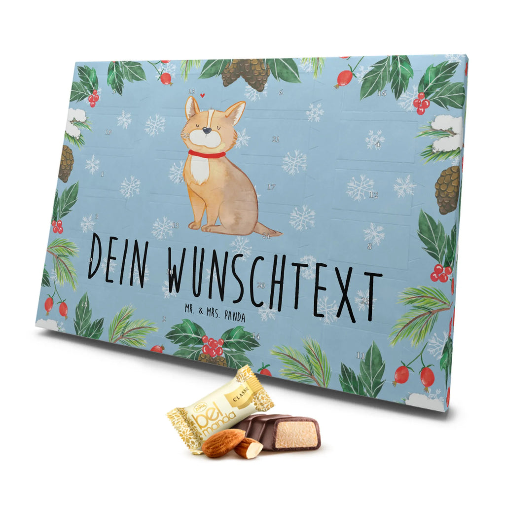 Personalisierter Marzipan Adventskalender Hund Glück Personalisierter Marzipan Adventskalender, Hund, Hundemotiv, Haustier, Hunderasse, Tierliebhaber, Hundebesitzer, Sprüche, Corgie, Hundeliebe, Spruch, Hundemama, Liebe